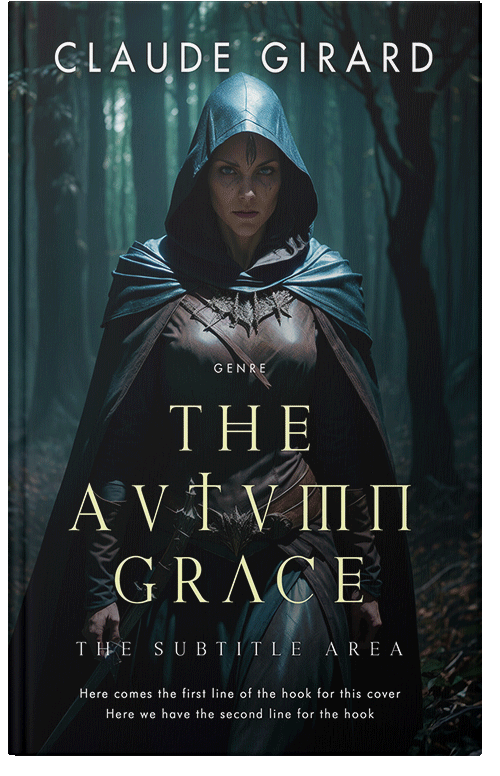 Front view of Premade Fantasy Book Cover - Aztec