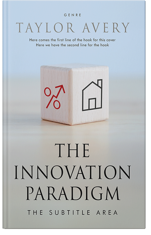 Front view of Premade Business Book Cover - Tiara