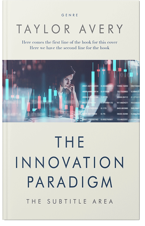 Front view of Premade Education Book Cover - Fiord