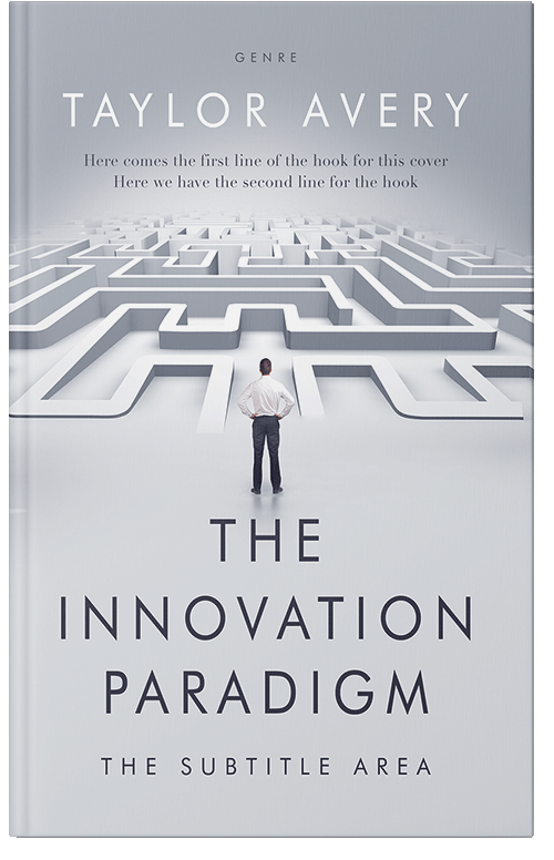 Front view of Premade Business Book Cover - Mischka