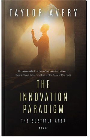 Pre Made Book Cover Tan