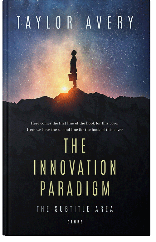 Front view of Premade Business Book Cover - Sorrell Brown