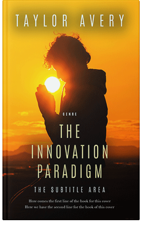 Pre Made Book Cover Gamboge