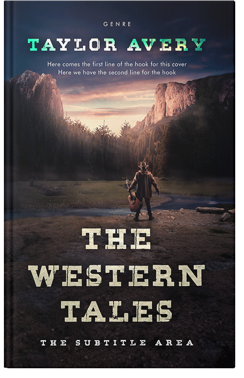 Front view of Premade Action & Adventure Book Cover - Baltic Sea