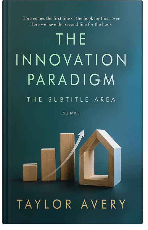 Front view of Premade Business Book Cover - Elephant