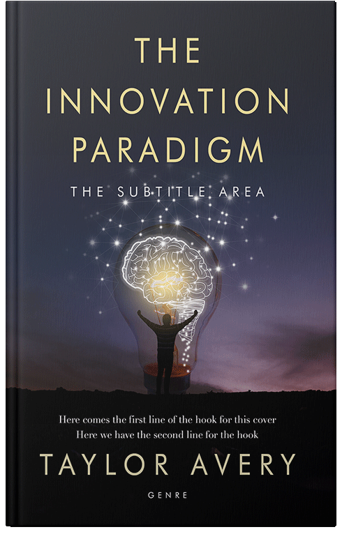 Front view of Premade Self-Improvement & Self-Help Book Cover - Shark