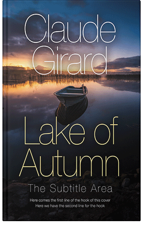 Pre Made Book Cover Mirage