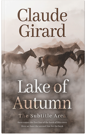 Pre Made Book Cover Pale Oyster