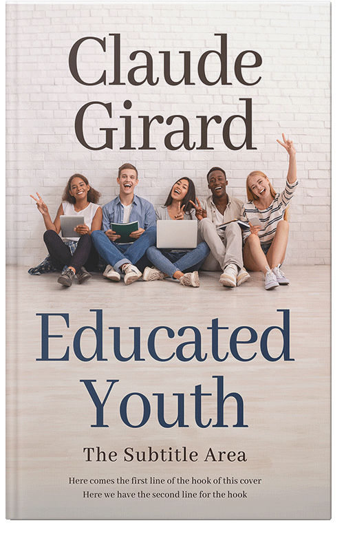 Front view of Premade Family & Parenting Book Cover - Pearl Bush