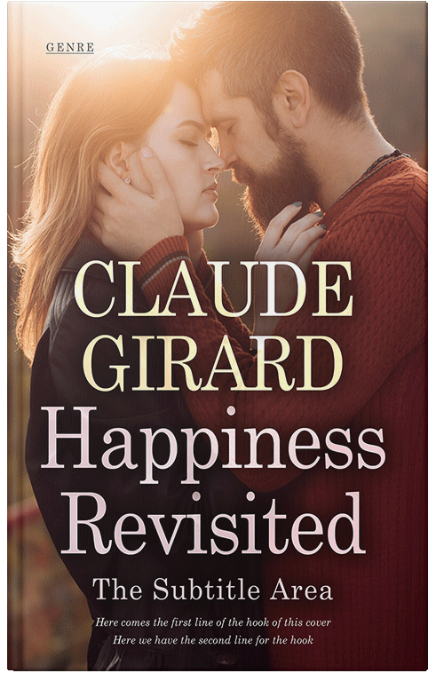 Front view of Premade Romance Book Cover - Calico