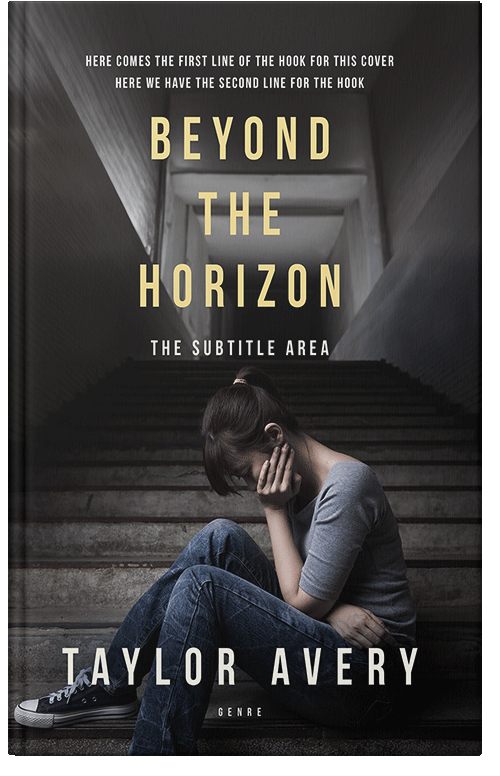 Front view of Premade Teen & Young Adult Book Cover - Cod Gray