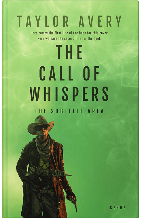 Front view of Premade Apocalyptica Book Cover - Mantis