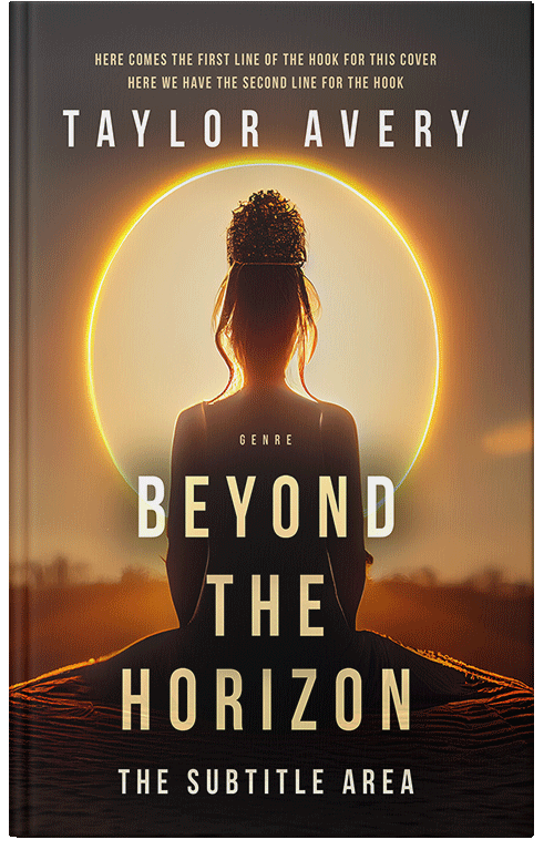 Front view of Premade Health & Mind & Body Book Cover - Harvest Gold