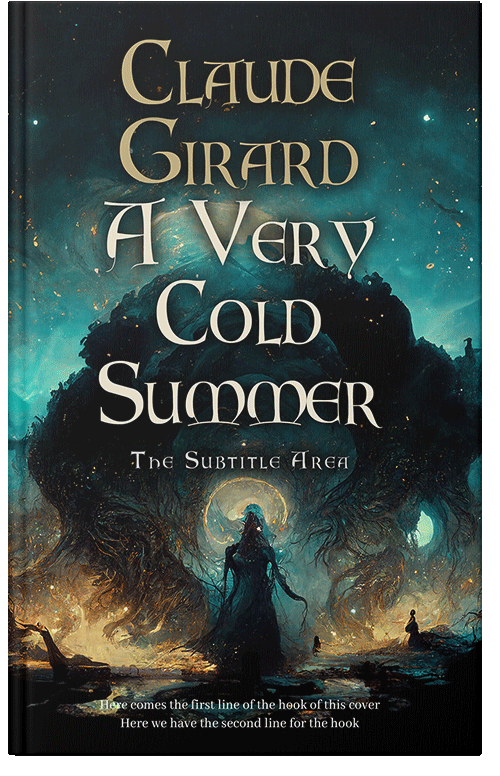 Front view of Premade Fantasy Book Cover - Bunker