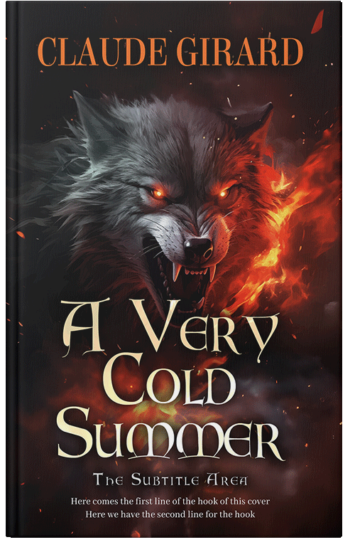 Front view of Premade Fantasy Book Cover - Gondola