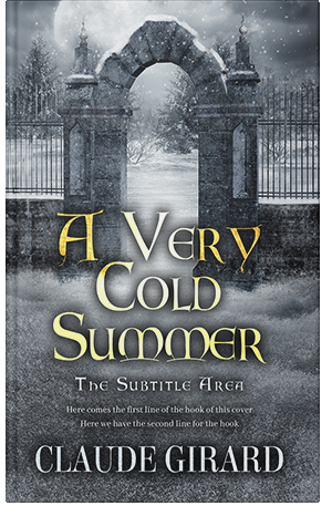 Pre Made Book Cover Abbey