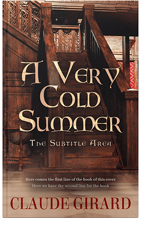 Pre Made Book Cover Cedar