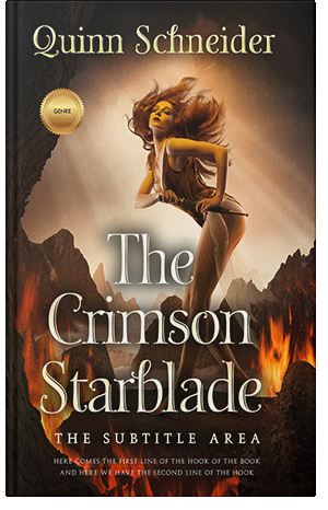 Premade Book Cover Calico