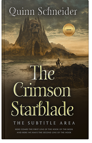 Pre Made Book Cover Mikado