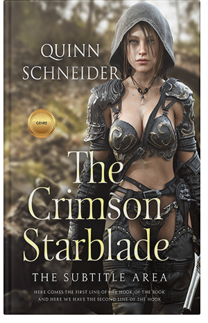 Premade Book Cover Taupe