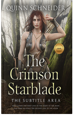 Premade Book Cover Vanilla