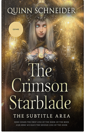 Premade Book Cover Straw