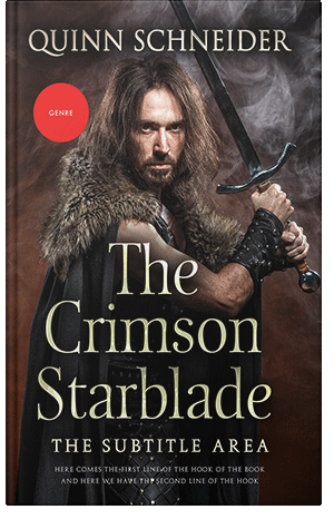 Premade Book Cover Cocoa Brown