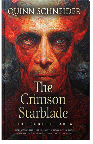 Premade Book Cover Raw Sienna