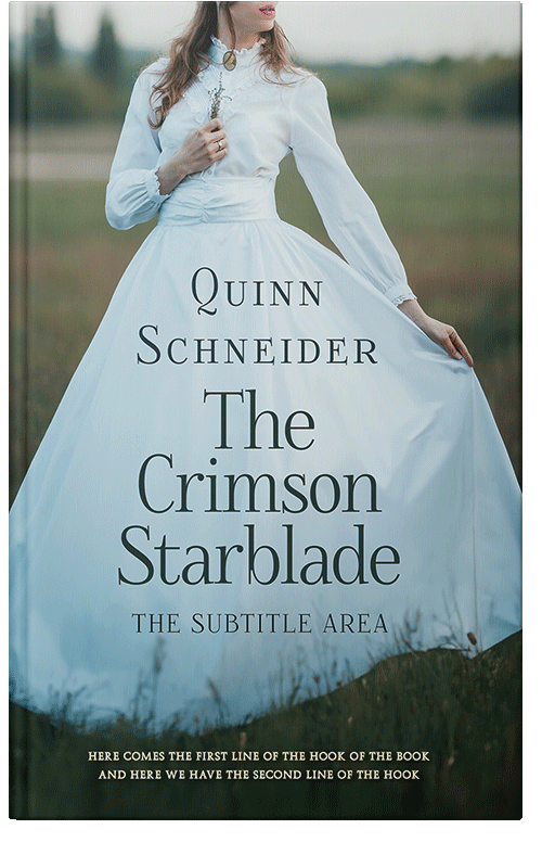 Front view of Premade Romance Book Cover - Jungle Mist