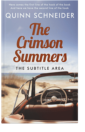 Pre Made Book Cover French Gray