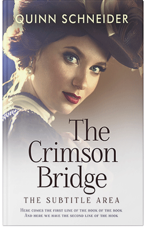 Pre Made Book Cover Soft Amber