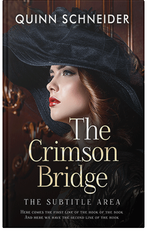 Pre Made Book Cover Cocoa Brown