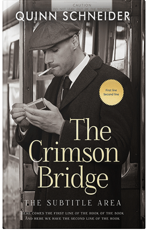 Premade Book Cover Soft Amber