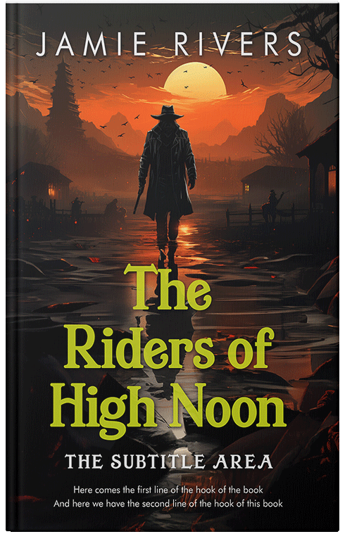 Front view of Premade Mystery & Thriller & Suspense Book Cover - Brandy Punch