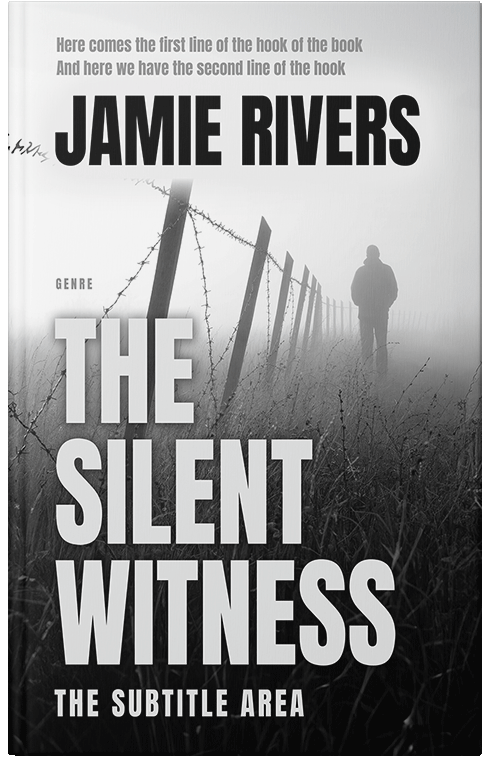 Front view of Premade Mystery & Thriller & Suspense Book Cover - Cod Gray