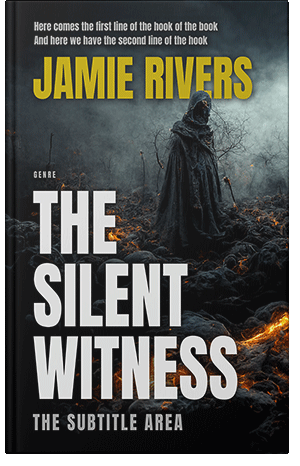 Premade Book Cover Shark