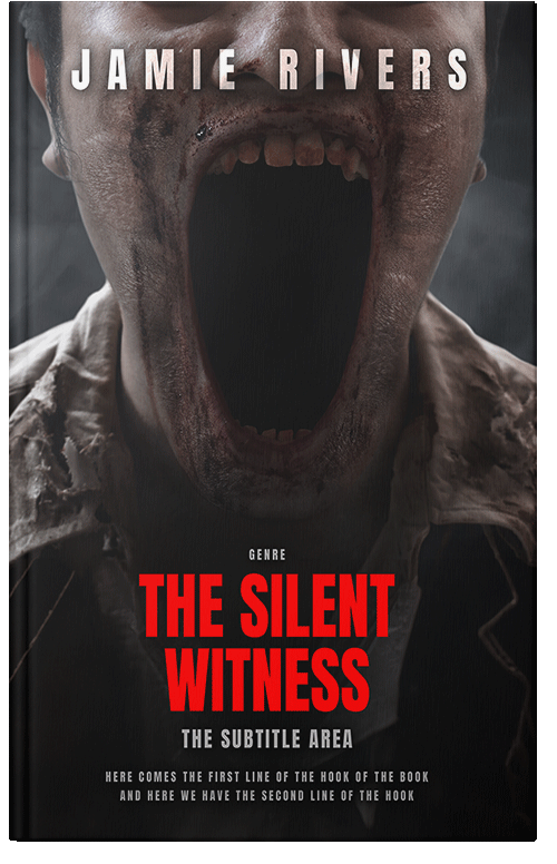 Front view of Premade Apocalyptica Book Cover - Zeus