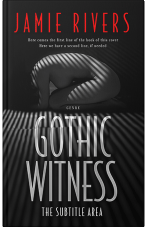 Premade Book Cover Cod Gray