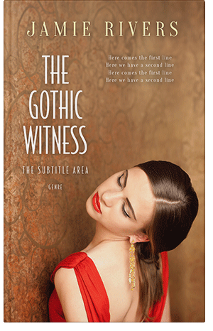 Premade Book Cover Sepia Skin