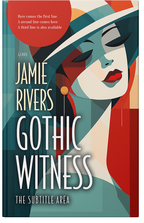 Front view of Premade Chick Lit Book Cover - Spectra