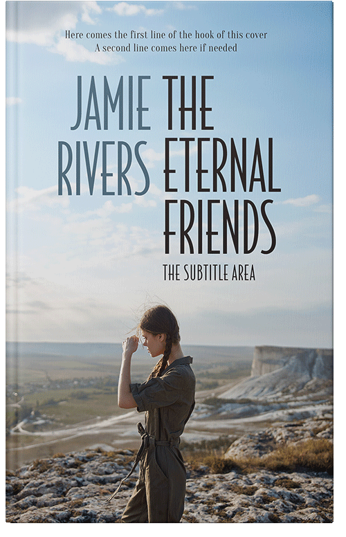 Front view of Premade Romance Book Cover - Loblolly