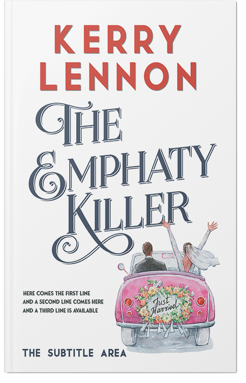 Front view of Premade Romance Book Cover - Bon Jour