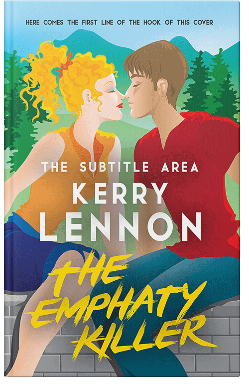 Front view of Premade Romance Book Cover - Hillary