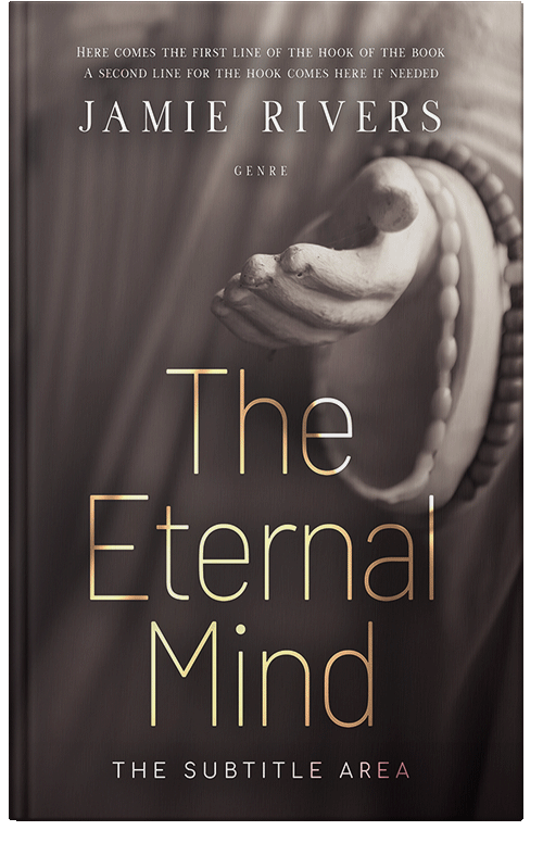 Front view of Premade Religion & Spirituality Book Cover - Masala