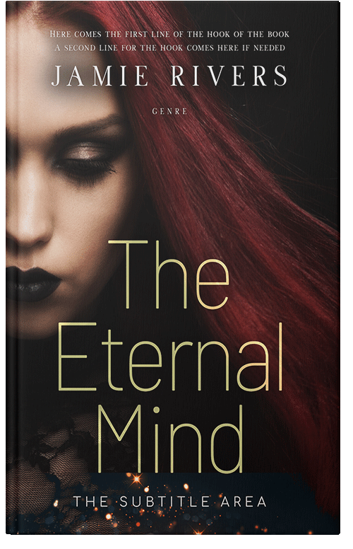 Front view of Premade Fantasy Book Cover - Night Rider