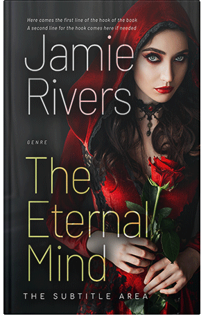 Pre Made Book Cover Cocoa Brown