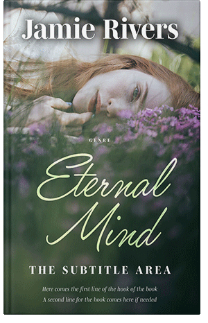 Pre Made Book Cover Lunar Green