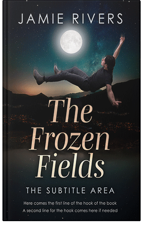 Premade Book Cover Black