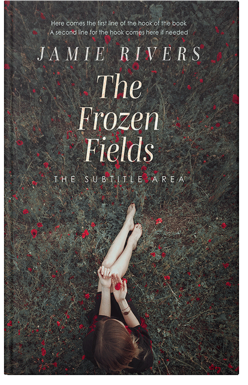 Front view of Premade Romance Book Cover - Dune