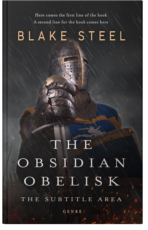 Front view of Premade Historical Book Cover - Cod Gray